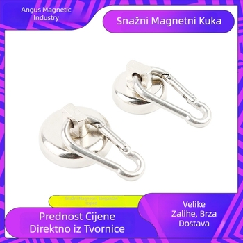 NdFeB snažni magnetski karabiner s usisnom čašom za planinarenje