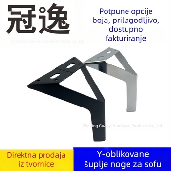 Y-oblike šuplje metalne noge za namještaj: kauč, TV komoda, ormar, stolić za kavu i noćni ormarić