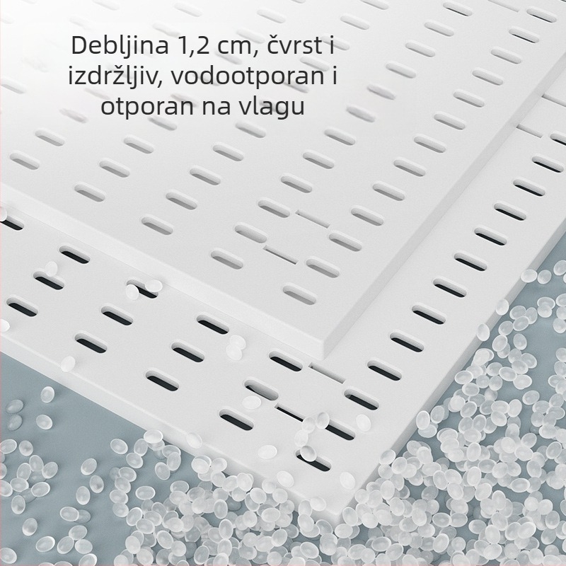 Stolna perforirana ploča bez bušenja, podesiv klips sustav za organizaciju knjiga i uredskih potrepština