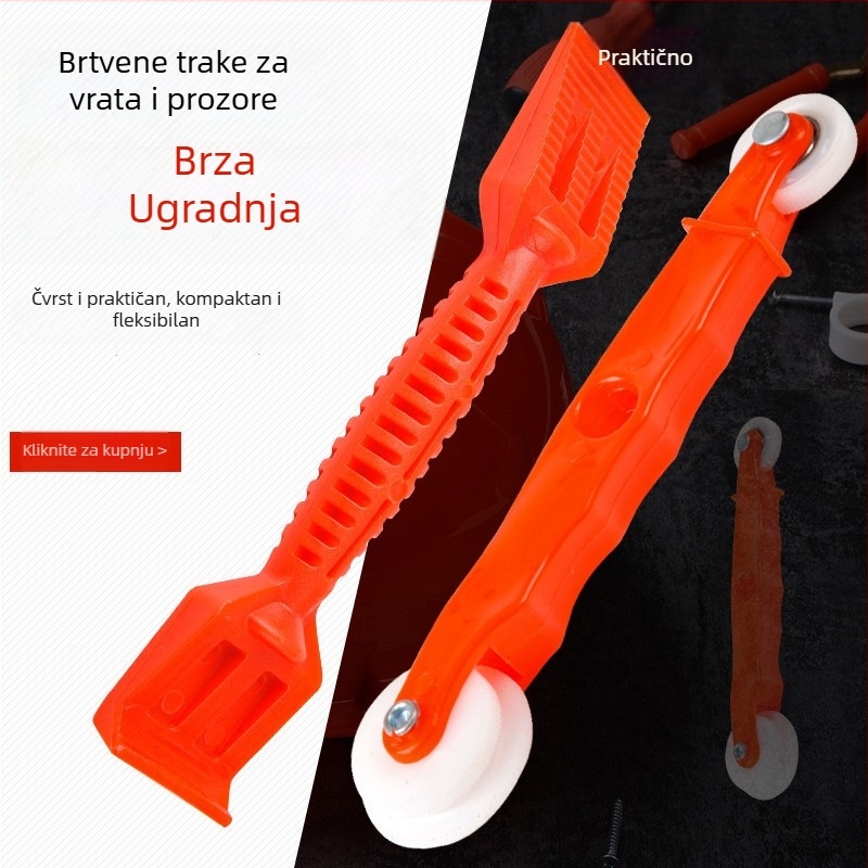 Rolna gumene trake za mrežu prozora, plastični kolut, kolut od aluminijske legure za vrata i prozor, alat za ugradnju mreže