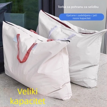 Otporne na vlagu torbe za odjeću i deke, velike kapacitete, idealne za selidbu i organiziranje prtljage