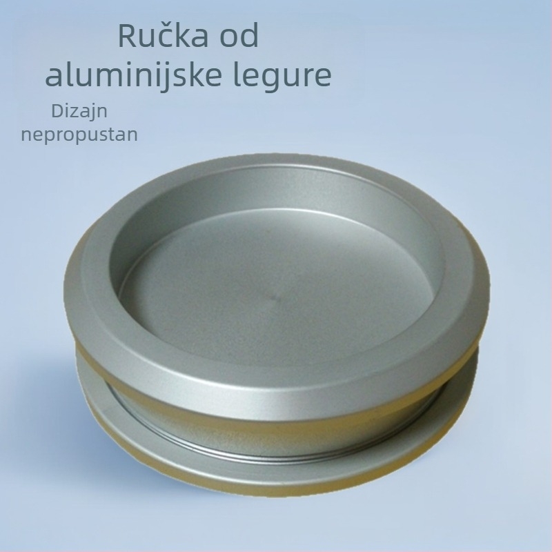 A0068 Ručica za tuš kabinu od aluminijske legure za staklena vrata, rotirajuća na oba kraja