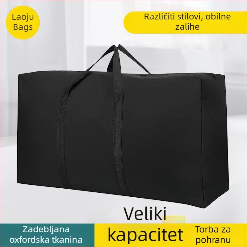 Torba za preseljenje od Oxford platna, vodootporna, velika kapaciteta, višenamjenska torba za prtljagu
