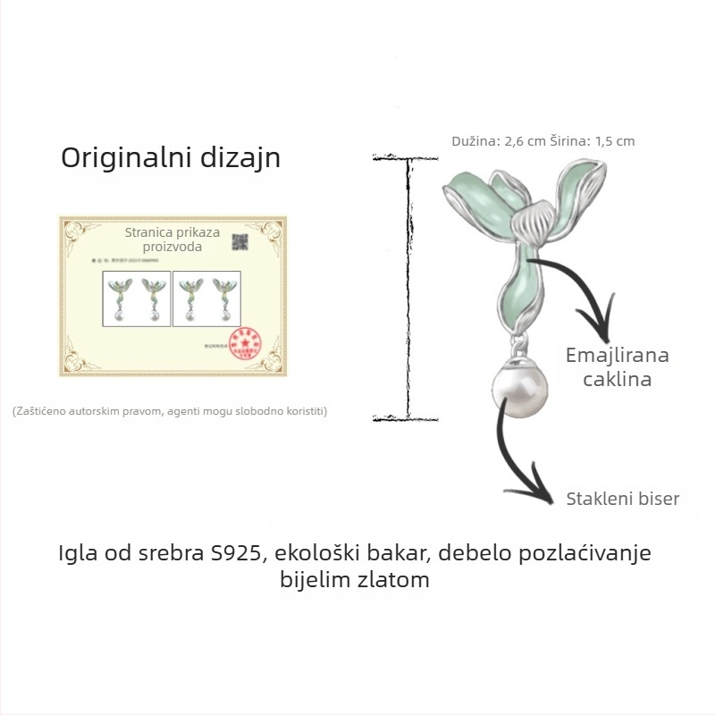 Nijansko dizajn: naušnice s gradijentnim emajlom, s orchidijskim i resicama – svježe i slatke, luksuzni ženski nakit