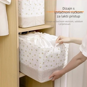 Torba za pohranu odjeće sa šnurlom, velika kapaciteta, za kućnu upotrebu, otporna na prašinu i vlagu