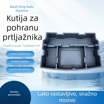 Organizator prostora prtljažnika za Extreme Fox T1, sklopni unutarnji višenamjenski spremnik od ABS-a