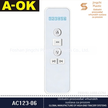 AC123 serija električnih zavjesa – ručni daljinski upravljač s 433 MHz RF transmiter