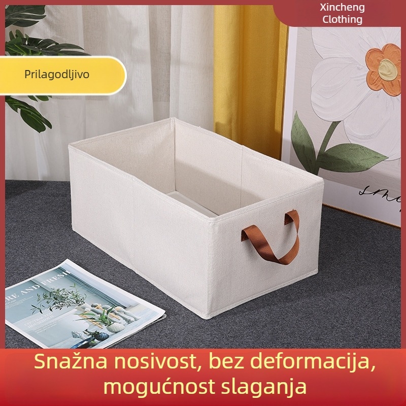 Sklopiva kutija za pohranu odjeće sa prozirnim prozorom