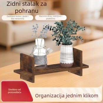 Zidni i stolni skladišni stalak za izlaganje cvijeća – kupaonica, dnevni boravak, kuhinja
