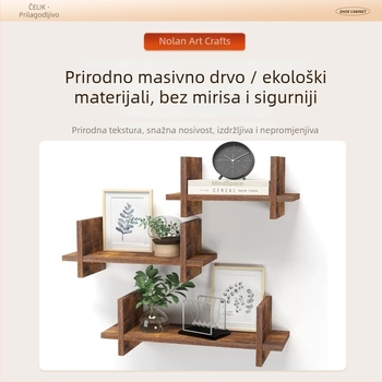 Zidni i stolni skladišni stalak za izlaganje cvijeća – kupaonica, dnevni boravak, kuhinja