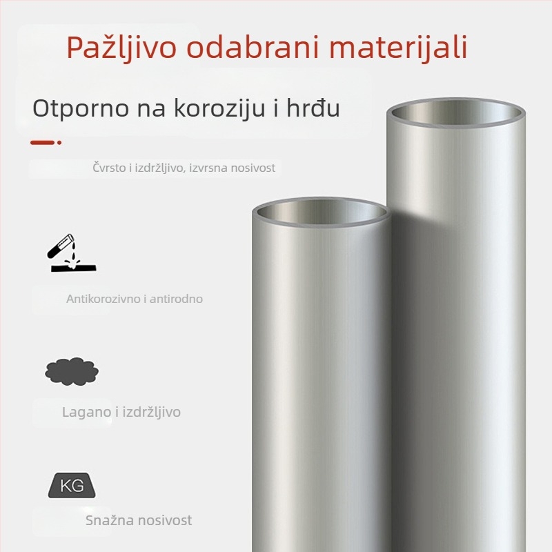 Metalni kuki za zavjese i zidne kukice, kopče za rimski šinu, moderni minimalistički dodaci za zavjese, prilagodljivi