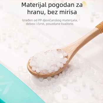 Camellia 68L Velika plastična kutija za skladištenje s poklopcem za odjeću, pokrivače i igračke – ojačani kućni organizator