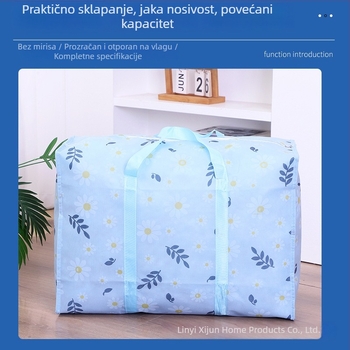 Little Daisy Torba za pakiranje odjeće – za prtljagu i selidbu, otporna na prašinu i vlagu, organizator skladištenja za studentsku sobu