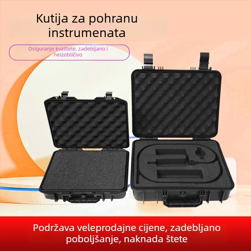 PP plastična kutija za alat s zaštitom napajanja, višenamjenska kutija za hardverske dodatke