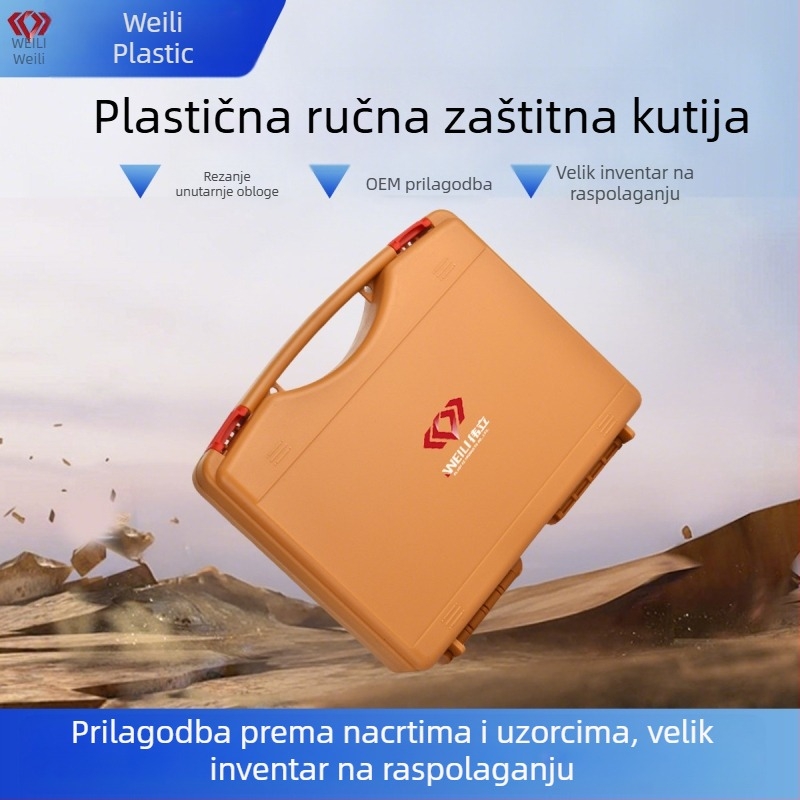 Prilagođena plastična kutija za alate za avijaciju, kutija za održavanje i električna višefunkcionalna kutija za pohranu alata