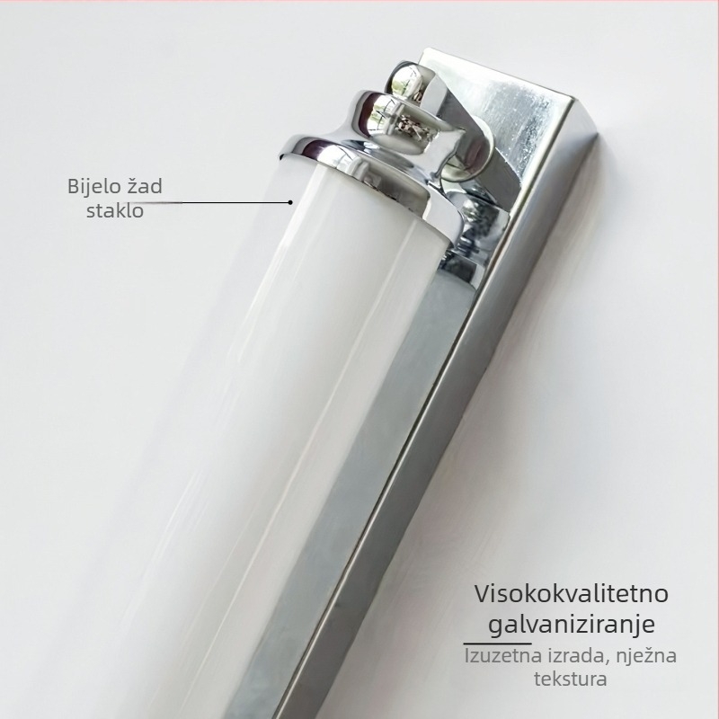Bauhaus nadahnut linearni zidna svjetiljka s muralnim učinkom, dojam vrhunske kvalitete, talijanski minimalističko-industrijski stil, pogodna za hodnik, ulaz i spavaću sobu