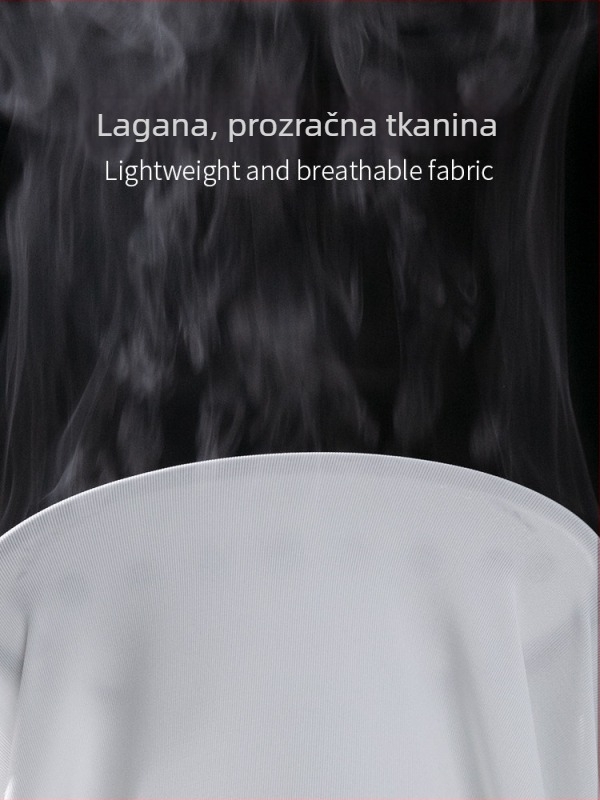 Ženska haljina od ice silk za zaštitu od sunca s kapuljačom, dugačkog kroja, UPF 50+