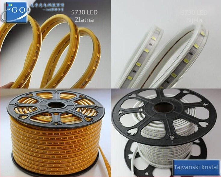 LED traka 5050, izuzetno svijetla, više boja, daljinsko upravljanje, za pult, strop i dnevni boravak