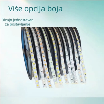 S-oblik LED traka, 12V, savitljiva i vodootporna, 60 ili 120 LED, 2835 LED visoke svjetline