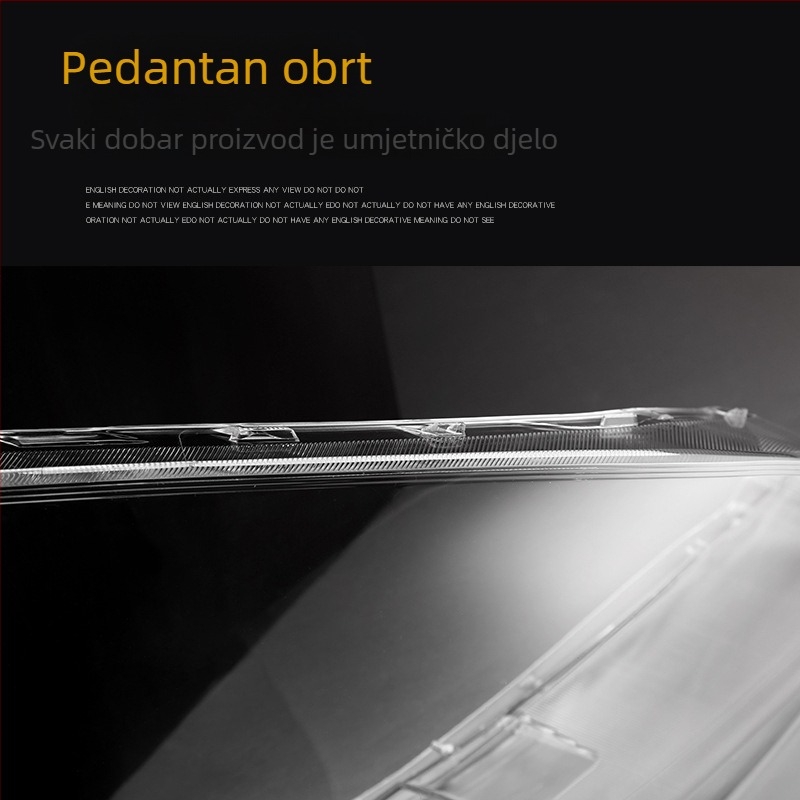 Kryt svjetla Volvo XC60 2009–2013, prednje svjetlo, polikarbonat