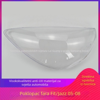 Poklopac prednjeg svjetla Honda Fit 2005-2008, PC prozirno kućište svjetla