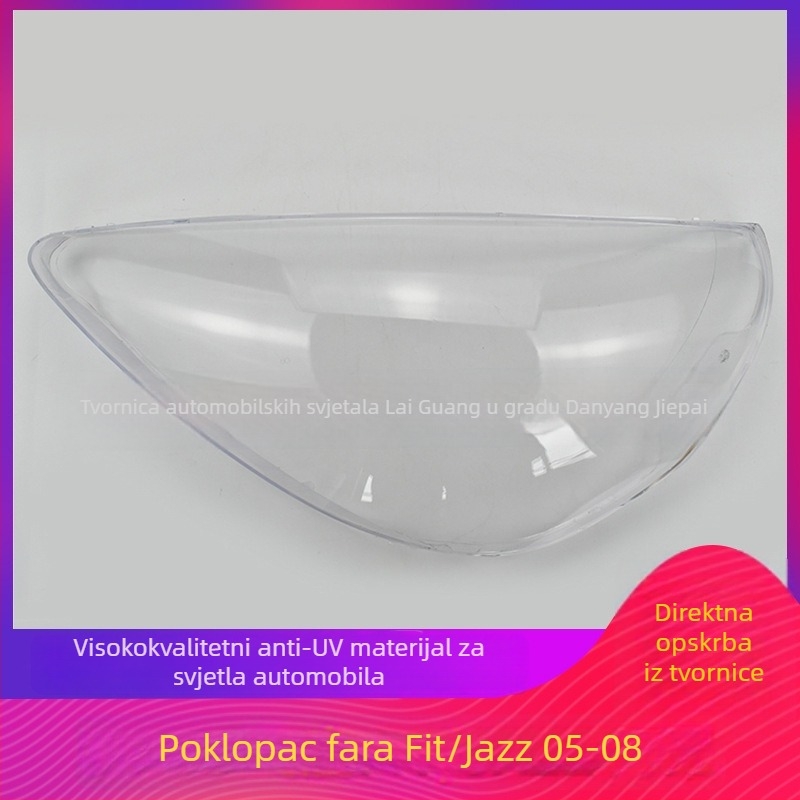 Poklopac prednjeg svjetla Honda Fit 2005-2008, PC prozirno kućište svjetla