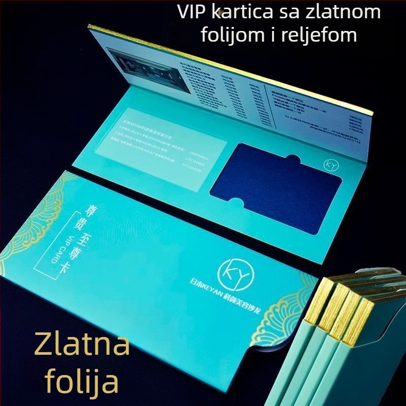 Prilagođeno pakiranje kartice članstva, Poklon kutija za VIP karticu, Kartica s bodovima, Kartica za razmjenu, Omot VIP kartice, Omotnica za karticu