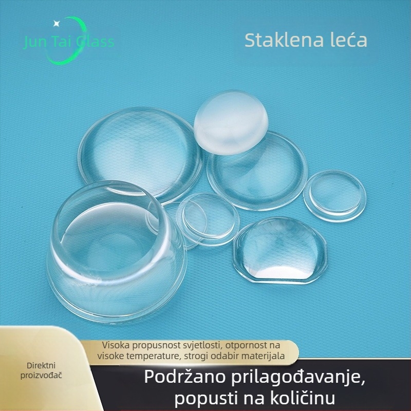 Plano-konveksna leća, optičko staklo, konveksna leća, refrakcijska prizma, ručna LED svjetiljka, fokusna leća, rasvjeta za pozornicu, LED leća