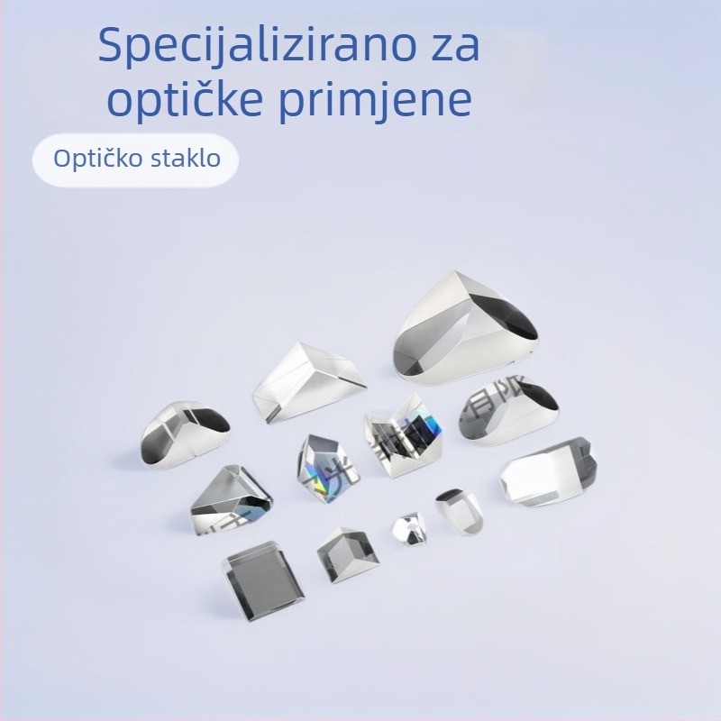 Prilagođene optičke staklene leće, zalijepljene prizme i sferna ogledala konkavno-konveksna
