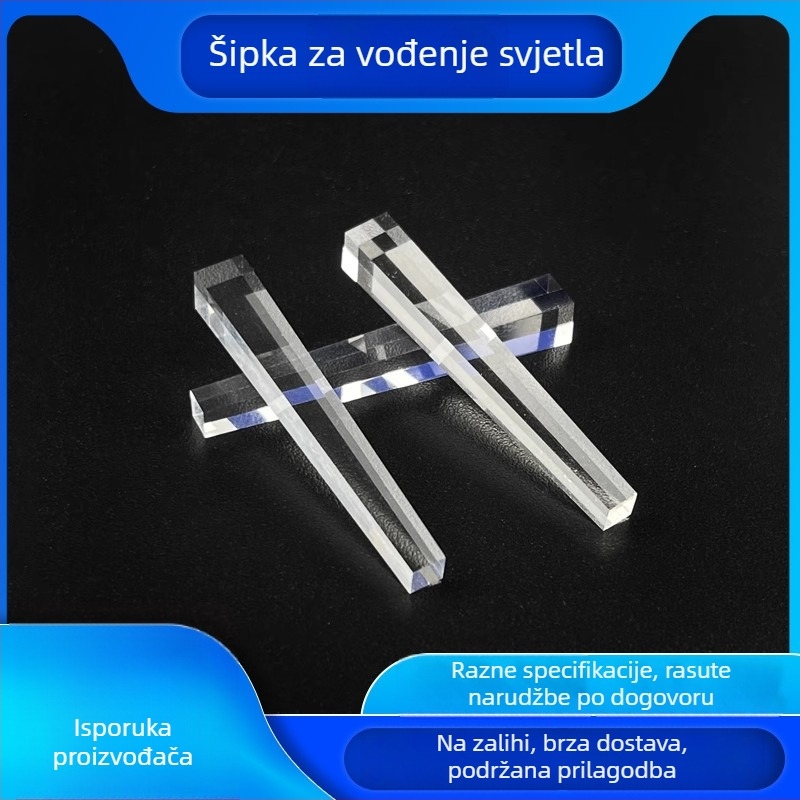 K9 leća posebnog oblika, kvarcna leća, stupac svjetlosnog vodnika, optička prizma, osmerokutni vodilac svjetla