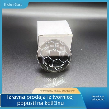 2-inčna LED-modificirana automobilska leća s uzorkom saća u nogometnom stilu, plano-konveksna staklena leća za daljinsko i bliže svjetlo, dvostruka optička leća
