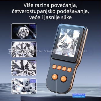 Profesionalni elektronski mikroskop s više načina rada i četiri razine povećanja, snimanje fotografija i videa, povezivanje s računalom