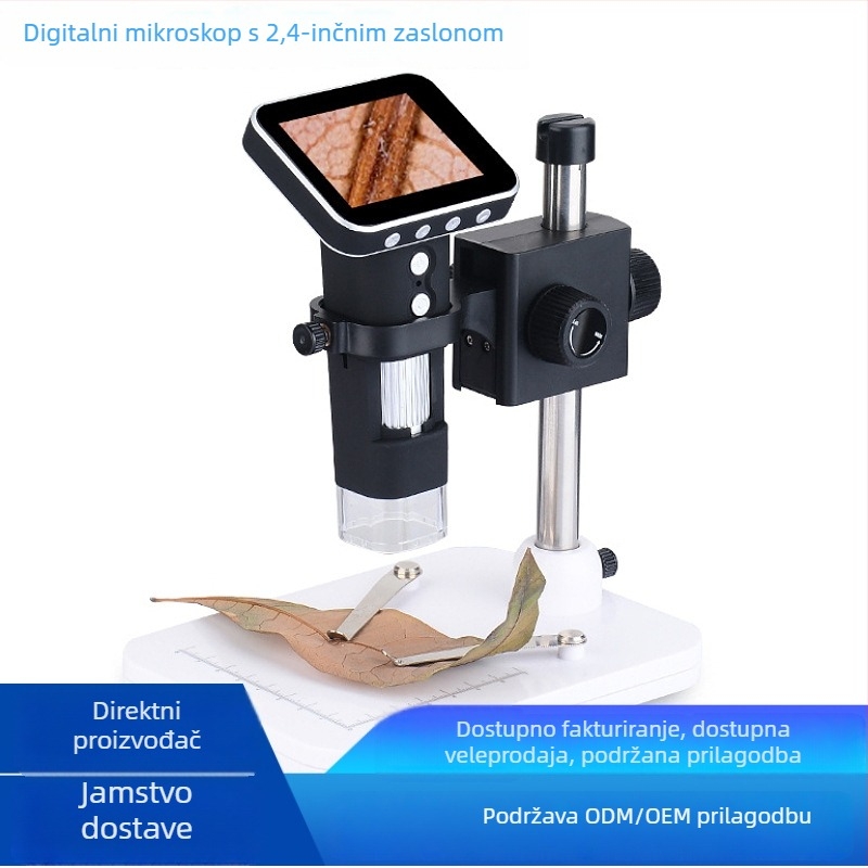 Digitalni mikroskop s 2,4-inčnim zaslonom, ručni DM1 model za identifikaciju antikviteta