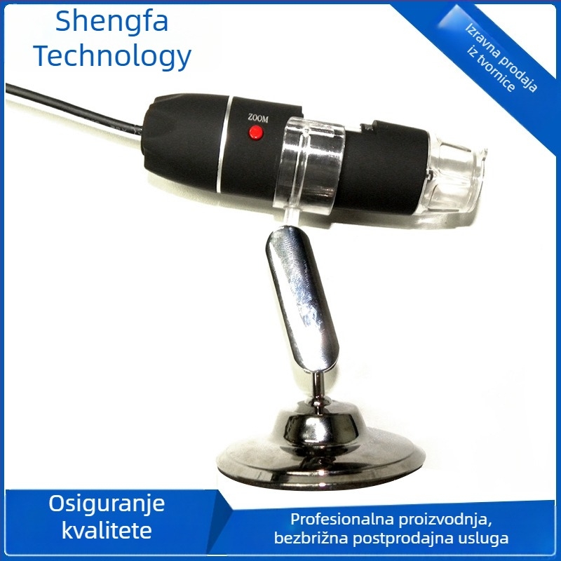 1600x USB digitalni mikroskop s OTG, povećanja 1000x/800x/500x/200x, tri u jednom elektronskom mikroskopu za pametni telefon