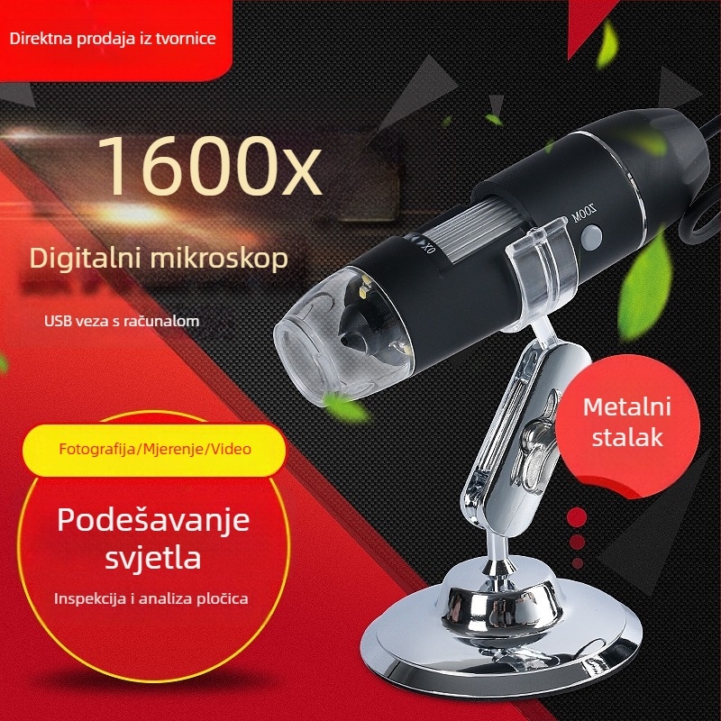 Di Kite S4T-30-1600 1600X HD digitalni mikroskop USB elektronički mikroskop ručni