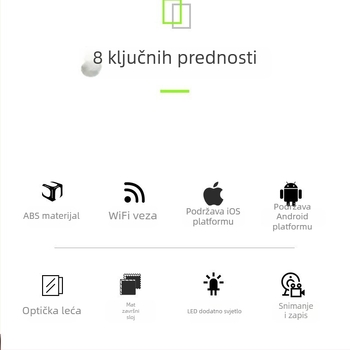 Bežični Wi‑Fi HD digitalni mikroskop, ručni alat za industrijsko održavanje i pregled vlasišta