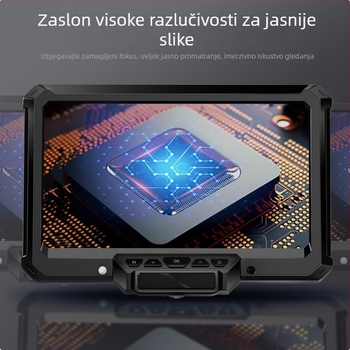 Novi mikroskop, pogodan za popravak matične ploče, inspekciju PCB, analizu minerala i promatranje novčića.