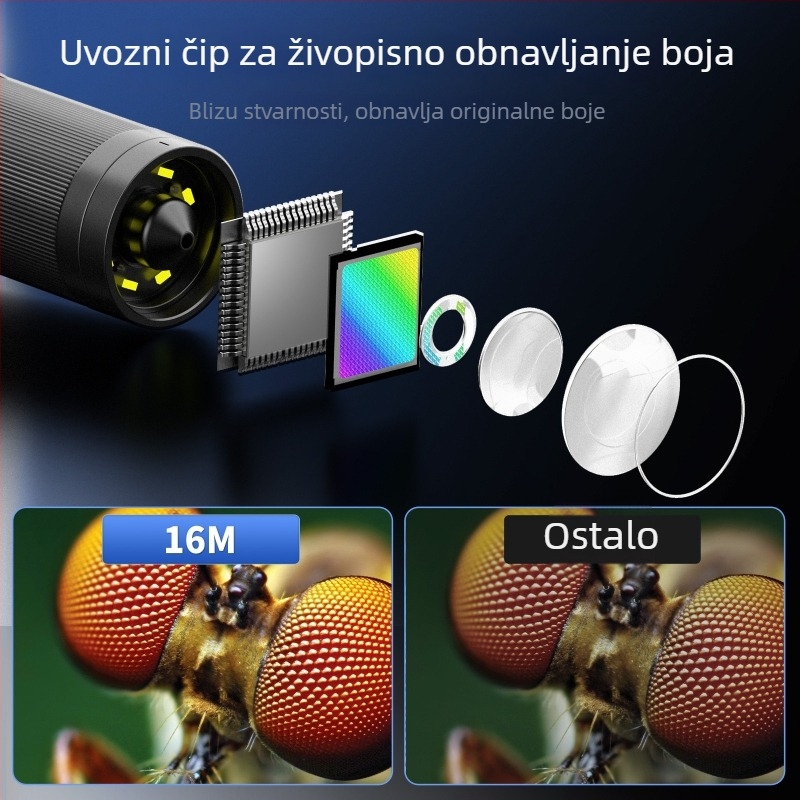 Novi mikroskop, pogodan za popravak matične ploče, inspekciju PCB, analizu minerala i promatranje novčića.