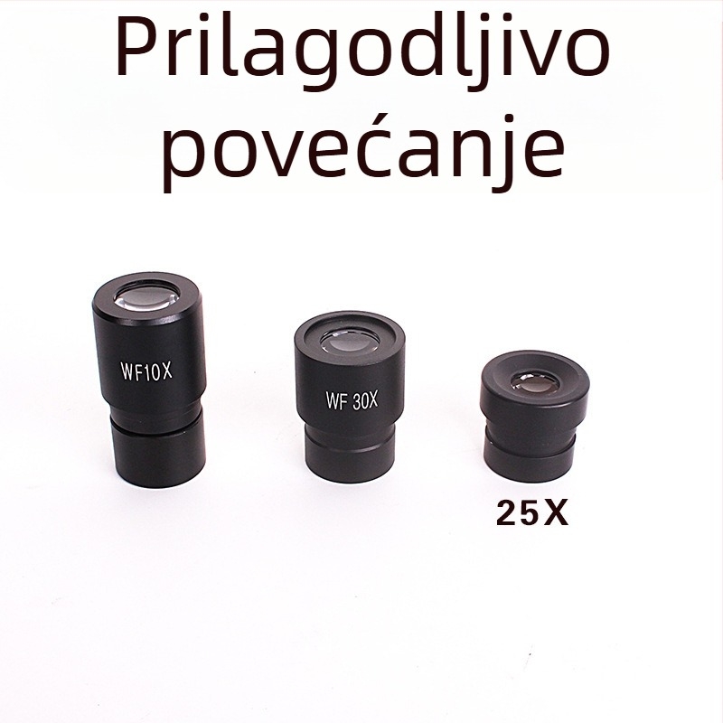 Okulari za mikroskop 5X 10X 16X WF10X WF16X WF25X WF30X, promjer 23,2 mm