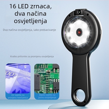Prenosivi digitalni mikroskop za djecu – ručni mikroskop za učenje znanosti