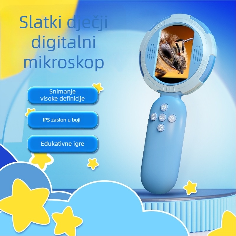 HM020C Dječji prenosni digitalni mikroskop za znanstvene eksperimente