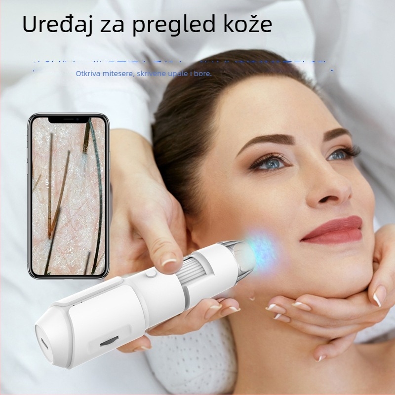 WiFi digitalni mikroskop visokih rezolucija za Android i iOS, za njegu kože i kose, inspekcija grinja, prilagodljivo povećalo