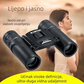 Dvotubni binokularni teleskop za noćni vid, visoka rezolucija, veliko uvećanje, snajperska optika, domet 30.000 m, fotografiranje telefonom