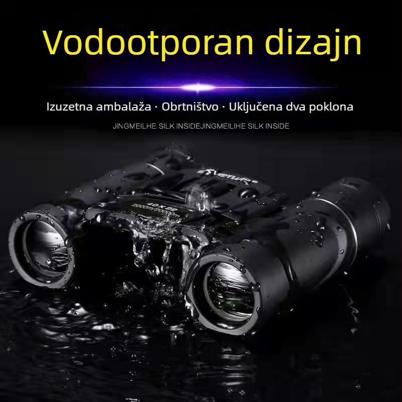 8x21 binokulari visoke rezolucije za vanjsku noćnu viziju, kompatibilni s pametnim telefonom
