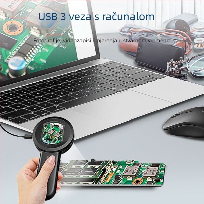 HM020 Dječji prenosivi digitalni mikroskop s 100× povećanjem
