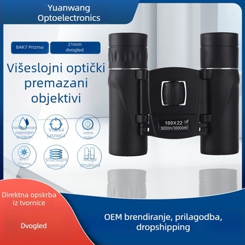 8x21 mini dvogled za vanjsku upotrebu s držačem za telefon