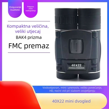 Binokular s visokim povećanjem i HD kvalitetom, kompaktan za aktivnosti na otvorenom, pogodan za odrasle i djecu