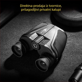 BIJIA 12x25 binokuli visoke snage, HD, džepno noćno viđenje, prijenosni za odrasle i djecu
