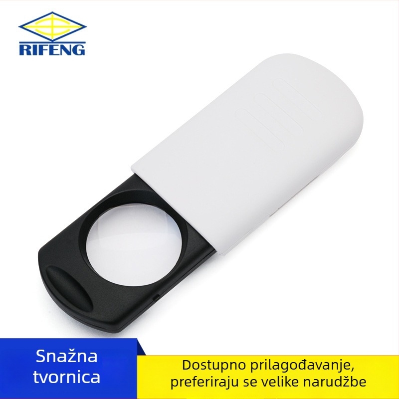 LED povećalo 8x, prijenosno sklopno za čitanje