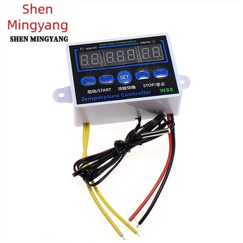 XH-W1411 Digitalni termostat s bijelim kućištem, zaslon s tri znamenke i regulator temperature W88